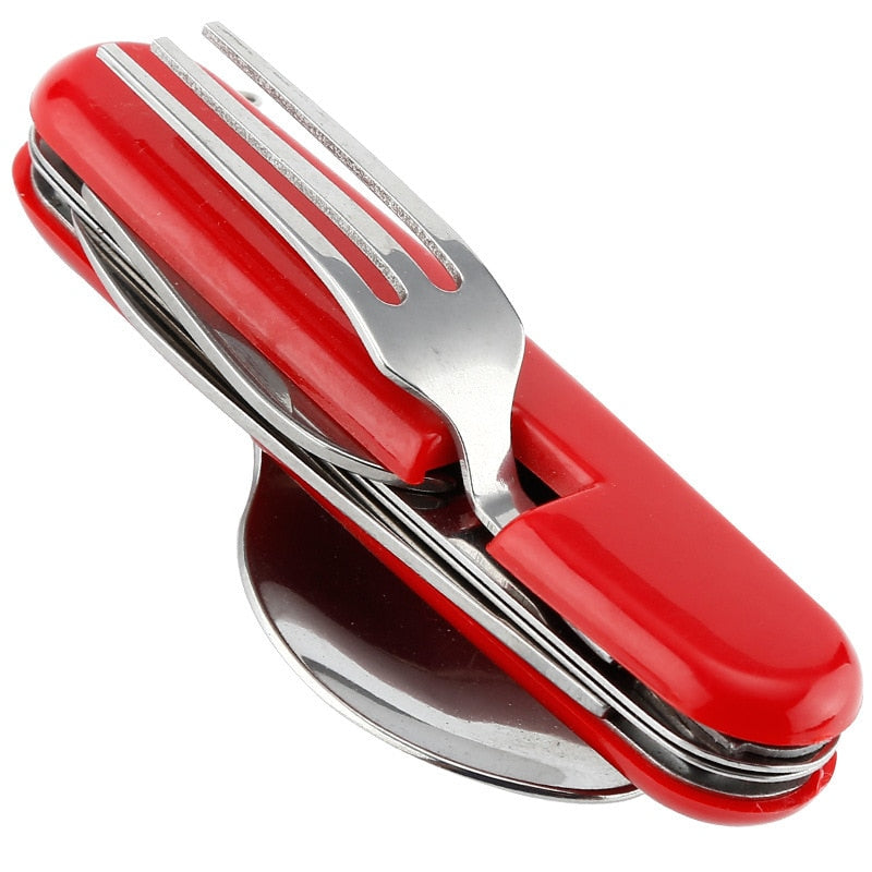 Cutlery Set 4-in-1 - TrailBlaze Essentials