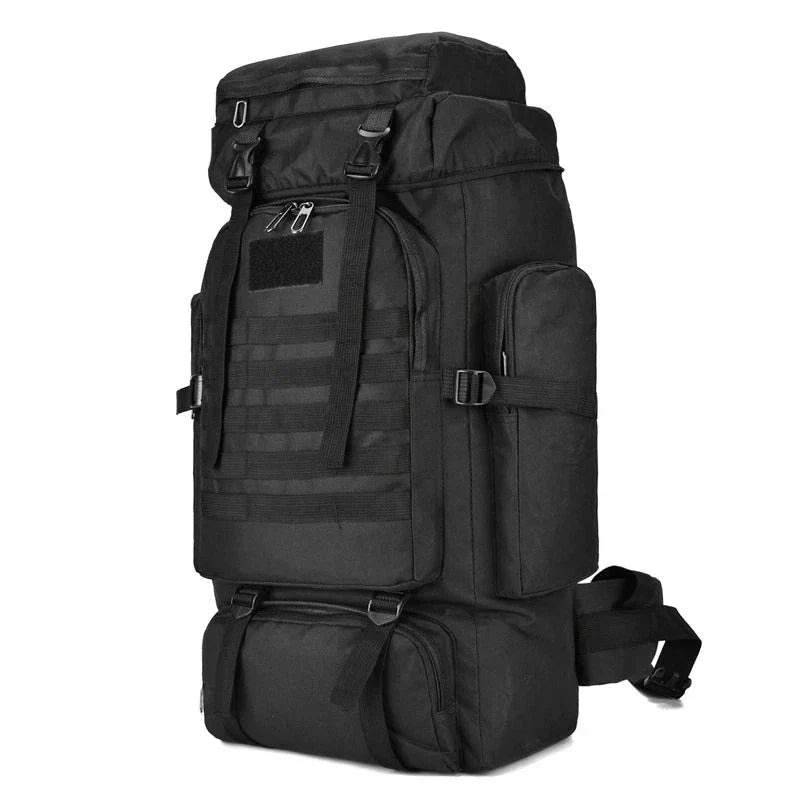 AdventurePro Large Waterproof Hiking Backpack - 80L Capacity