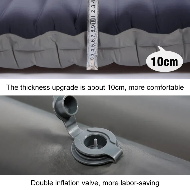 Self-Inflating Camping Mattress with Pump - TerraNest