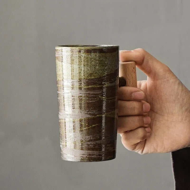 Earthy Nordic Latte Cups - TerraVibe
