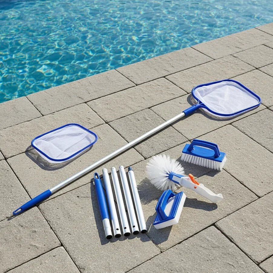 AquaClean Pool Cleaning Set - PureWave Essentials