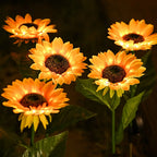 Solar Sunflower Lamp - LuminaGlow