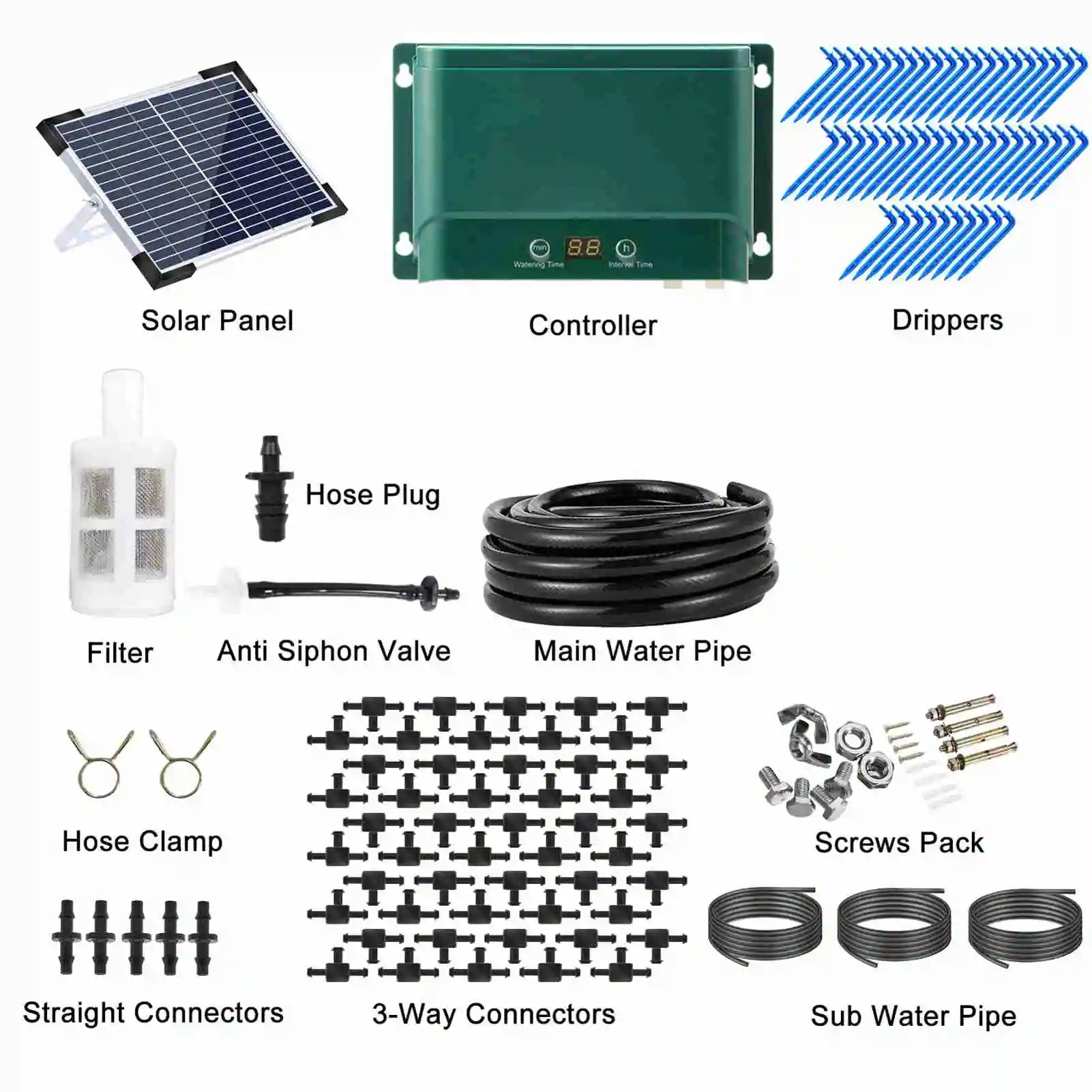 Solar Drip Irrigation System - EcoSprout Solutions