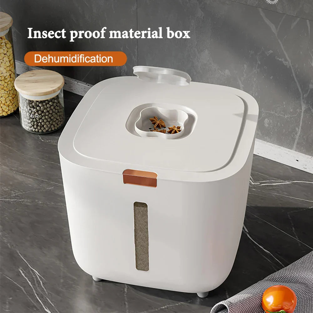 Airtight Rice Storage Container - PureGrain Essentials