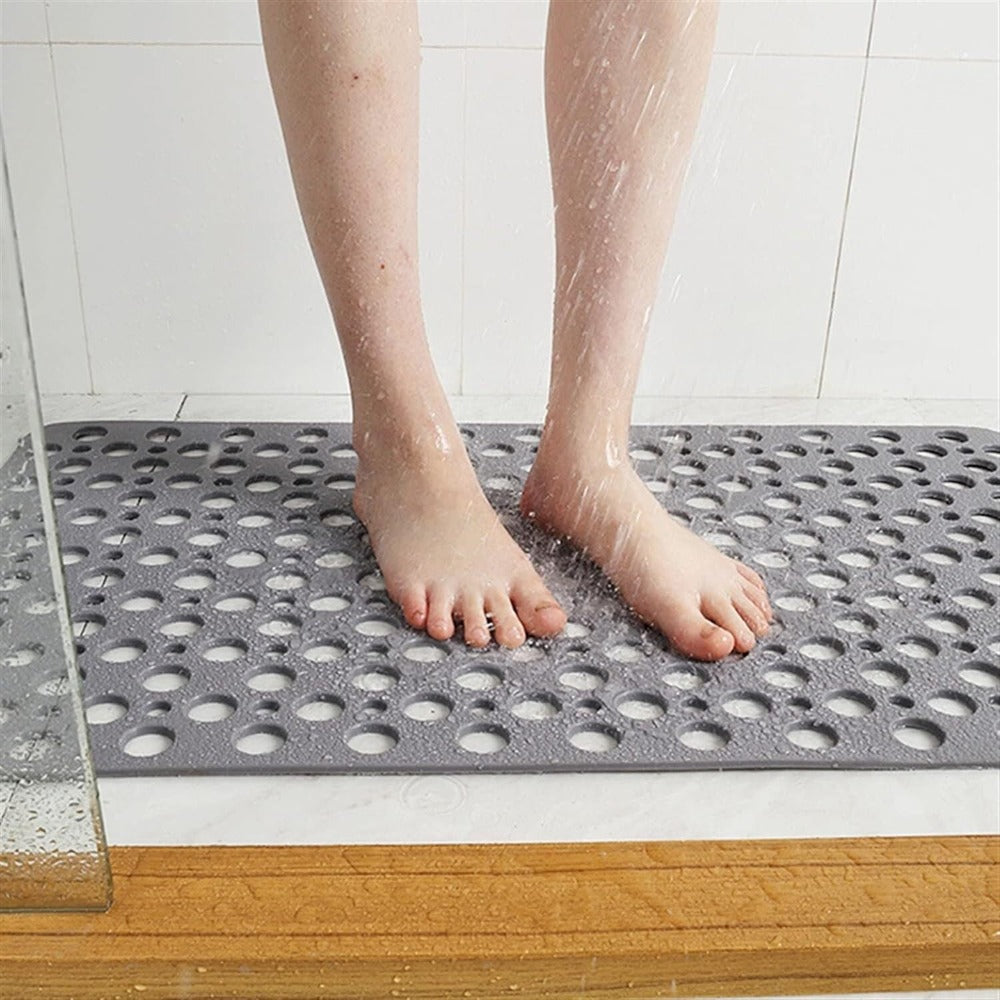 Non-Slip Antibacterial Shower Mat - AquaGuard Essentials