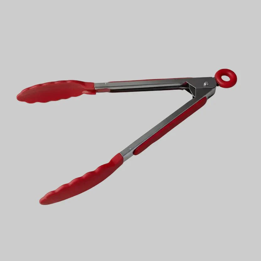 Stainless Steel Serving Tongs - LuxeServe Essentials