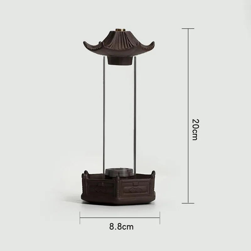 AromaSphere Incense Pavilion - Tranquil Design for Serenity