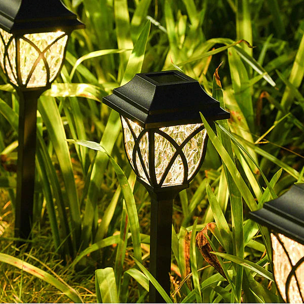 Solar Garden Lights with Ambient Glow - SolaraLux