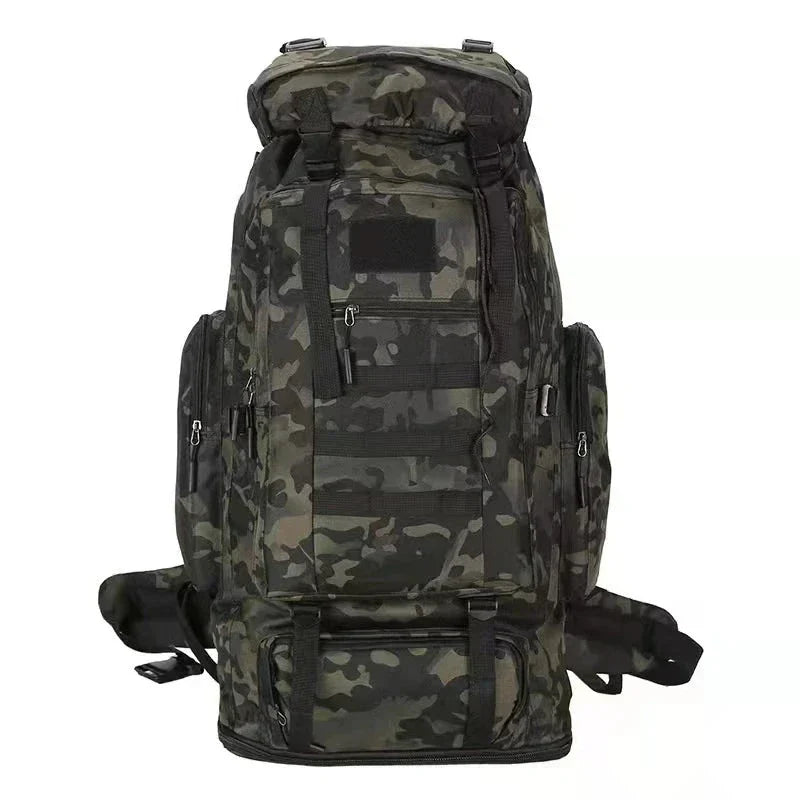 AdventurePro Large Waterproof Hiking Backpack - 80L Capacity