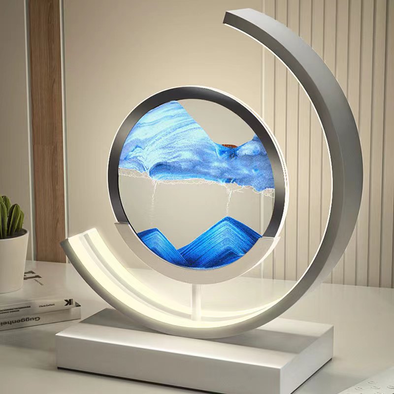 3D Sand Bowl Table Lamp - Luminara Luxe