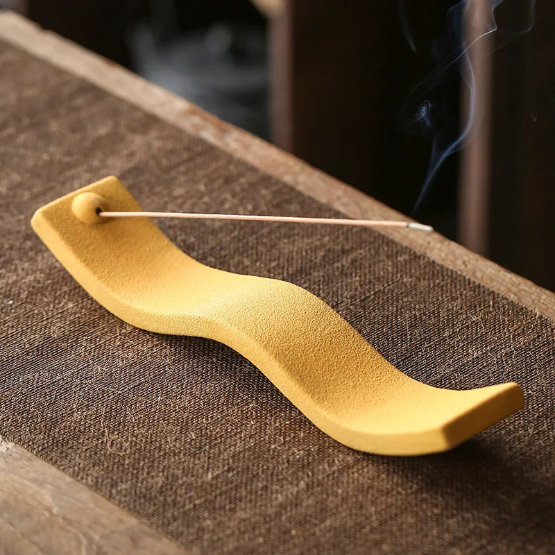 Ceramic Incense Holder - Tranquil Essence