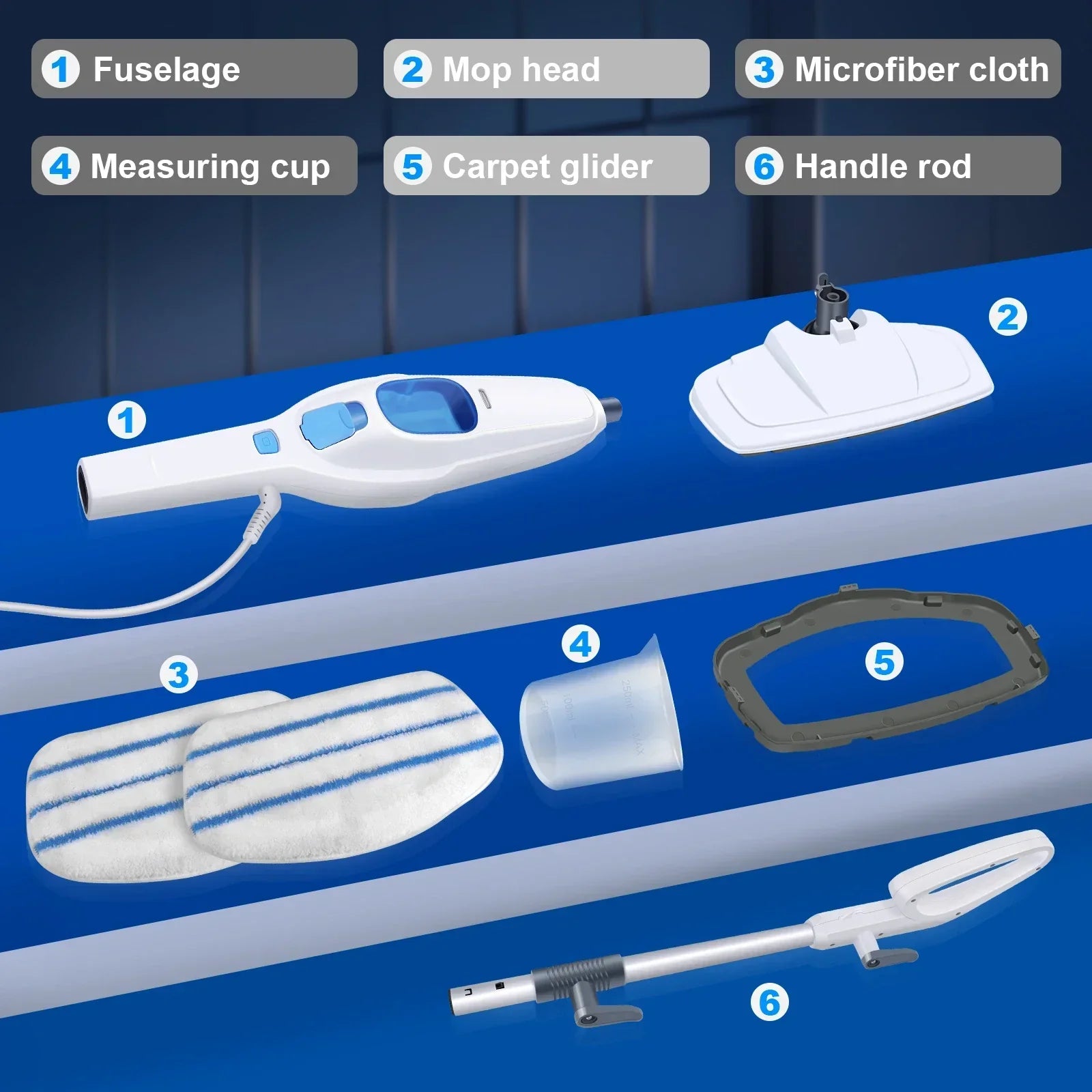 Steam Cleaner 10-in-1 Multi-Use - PureClean Pro