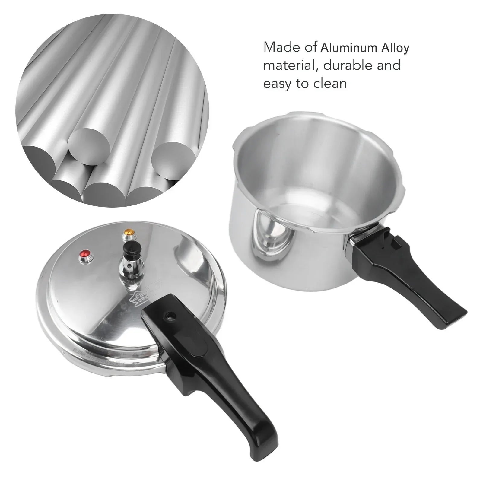 Aluminum Alloy Pressure Cooker - ChefMaster Pro