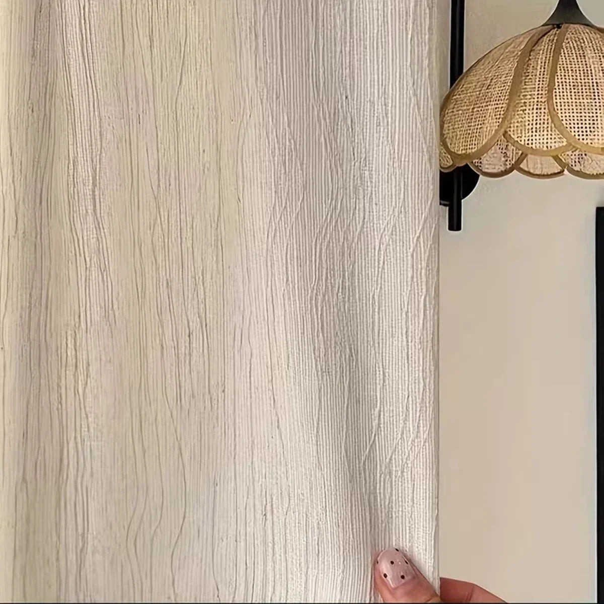 Wabi-Sabi Crinkle Curtains - Luminara Home Decor