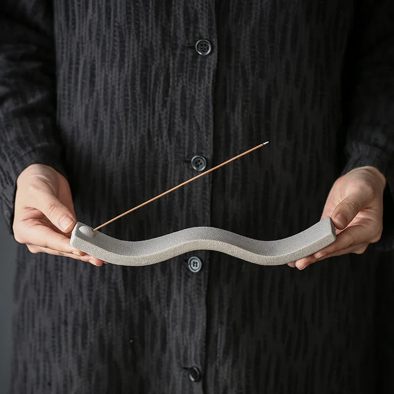 Ceramic Incense Holder - Tranquil Essence