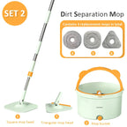 Self-Rotating Mop with Bucket - PureClean Essentials