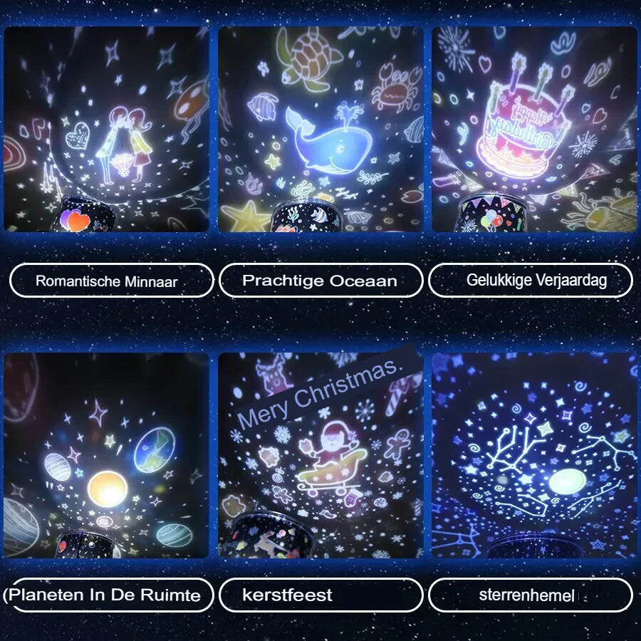 Starry Night Light for Kids - DreamGlow