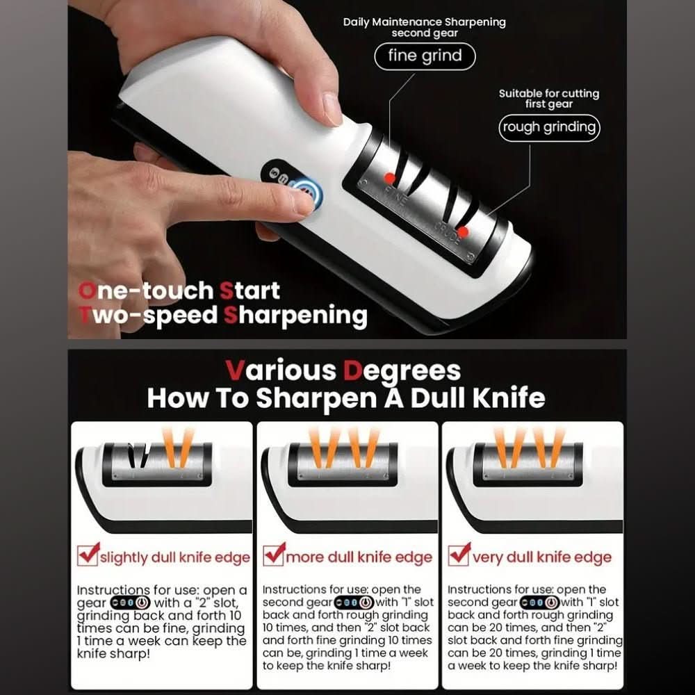 Precision Edge Knife Sharpener - SharpEase Duo