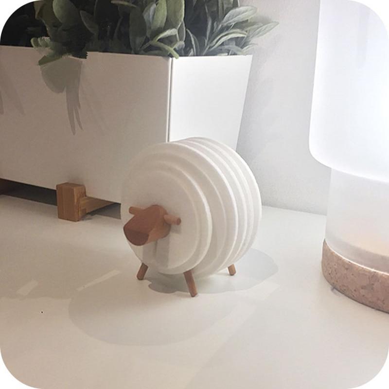 Felt Sheep Coaster Set - CozyNest Designs