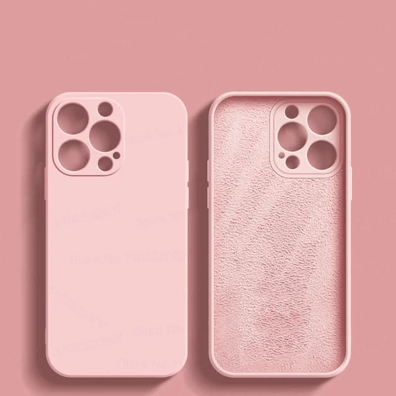 Shock-Resistant Silicone Case - LuxeGuard for iPhone 14-17