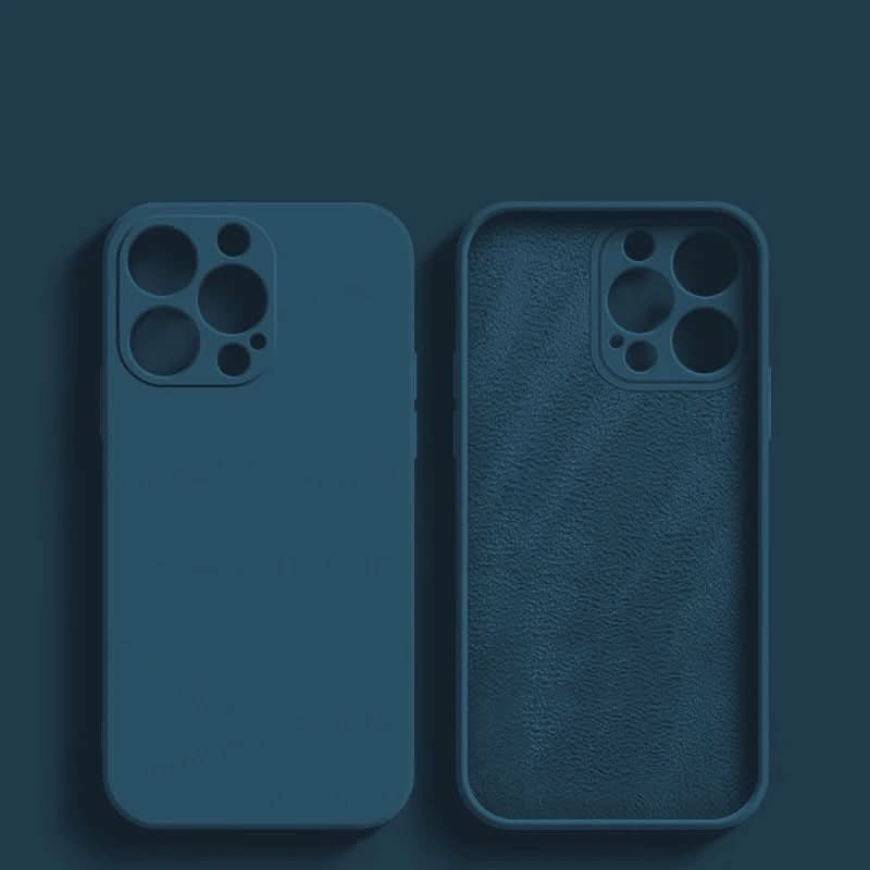 Shock-Resistant Silicone Case - LuxeGuard for iPhone 14-17