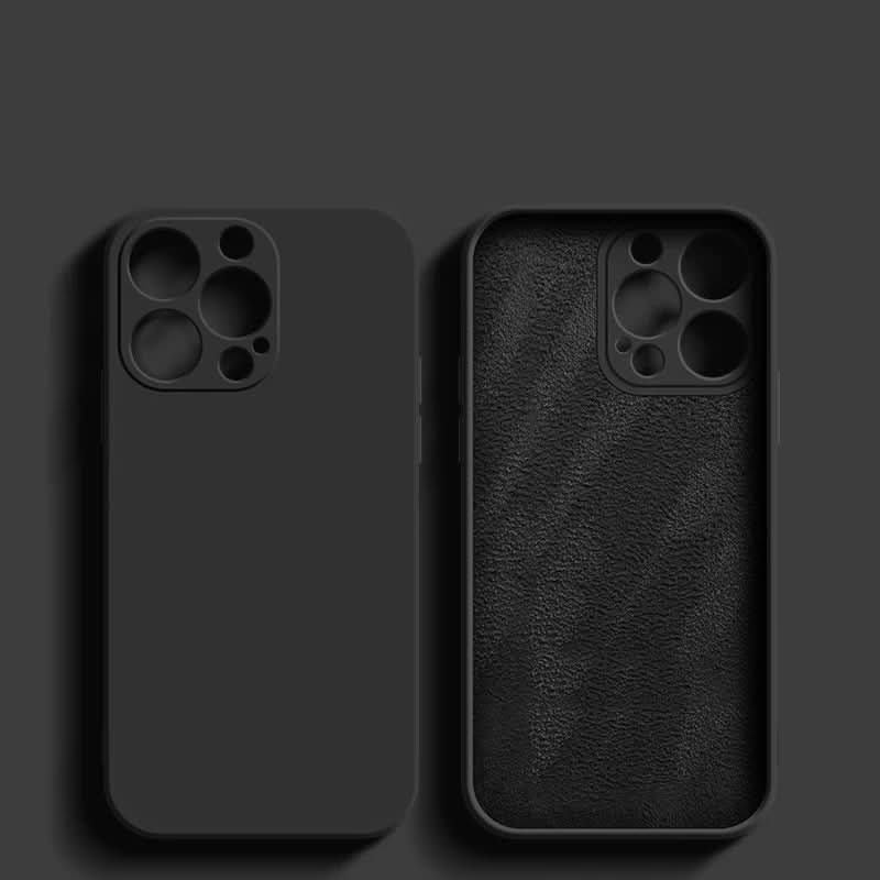 Shock-Resistant Silicone Case - LuxeGuard for iPhone 14-17