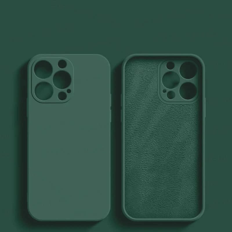 Shock-Resistant Silicone Case - LuxeGuard for iPhone 14-17