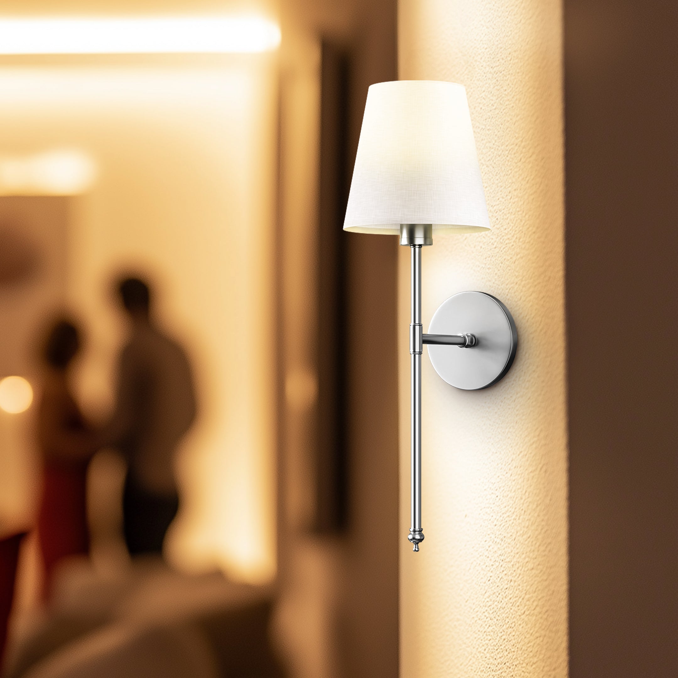 Luminous Wall Sconces - AuraGlow™ Original Wireless Set of 2