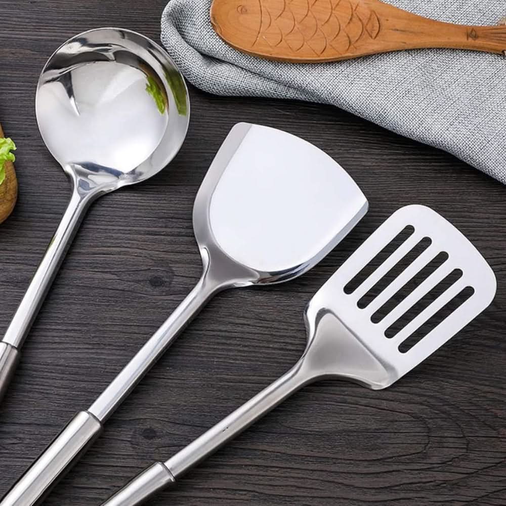 Durable Utensil Set - SteelCraft Essentials