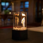SleekFlame Table Fireplace - LuxeGlow Designs