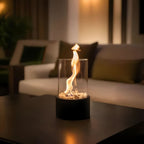 SleekFlame Table Fireplace - LuxeGlow Designs