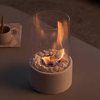 SleekFlame Table Fireplace - LuxeGlow Designs