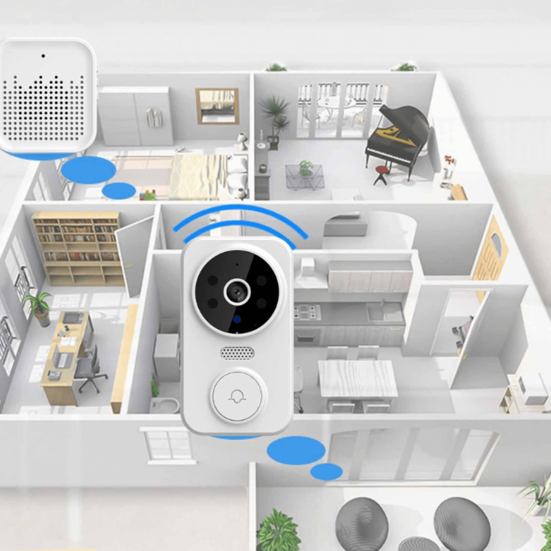 Smart Doorbell with HD Camera - SecureView