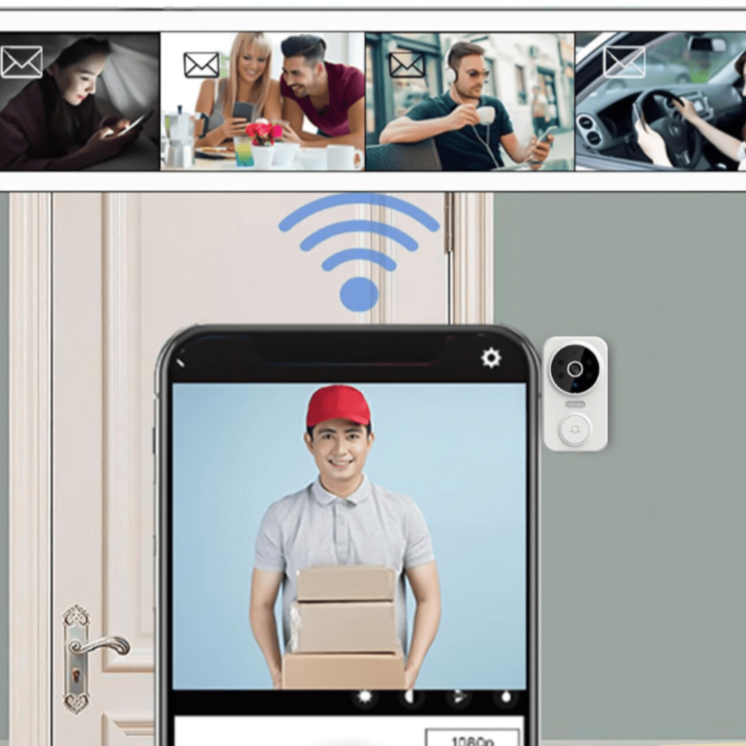 Smart Doorbell with HD Camera - SecureView