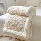 Cozy Sherpa Blanket - LuxeNest Essentials