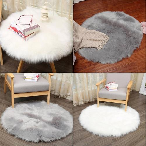 Plush Artificial Sheepskin Rug - LuxeHome Decor