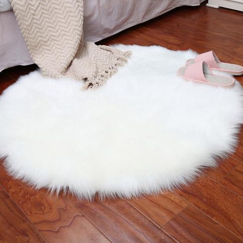 Plush Artificial Sheepskin Rug - LuxeHome Decor
