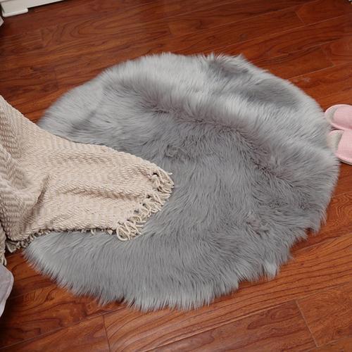 Plush Artificial Sheepskin Rug - LuxeHome Decor