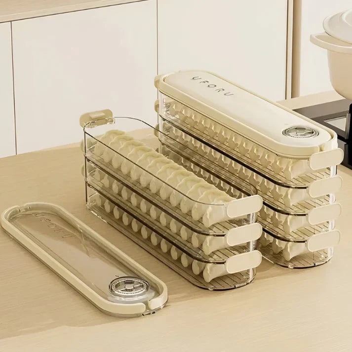 Stackable Food Storage Container with Airtight Lid - FreshNest