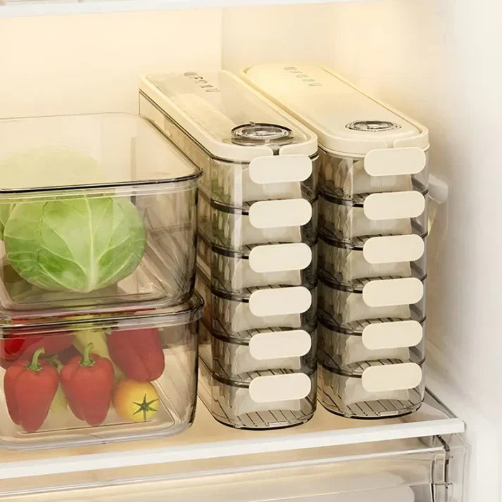 Stackable Food Storage Container with Airtight Lid - FreshNest