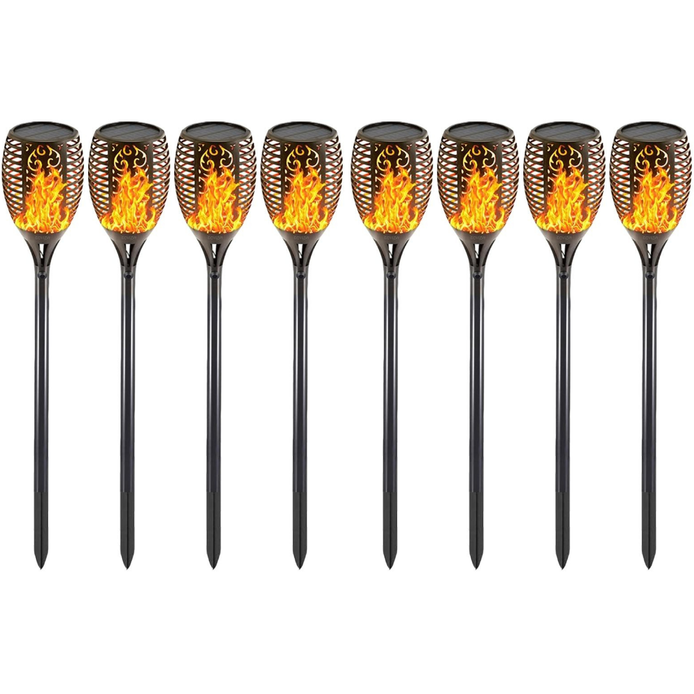 Solar LED Garden Lights - LuminaGlow Atmosphere Enhancer