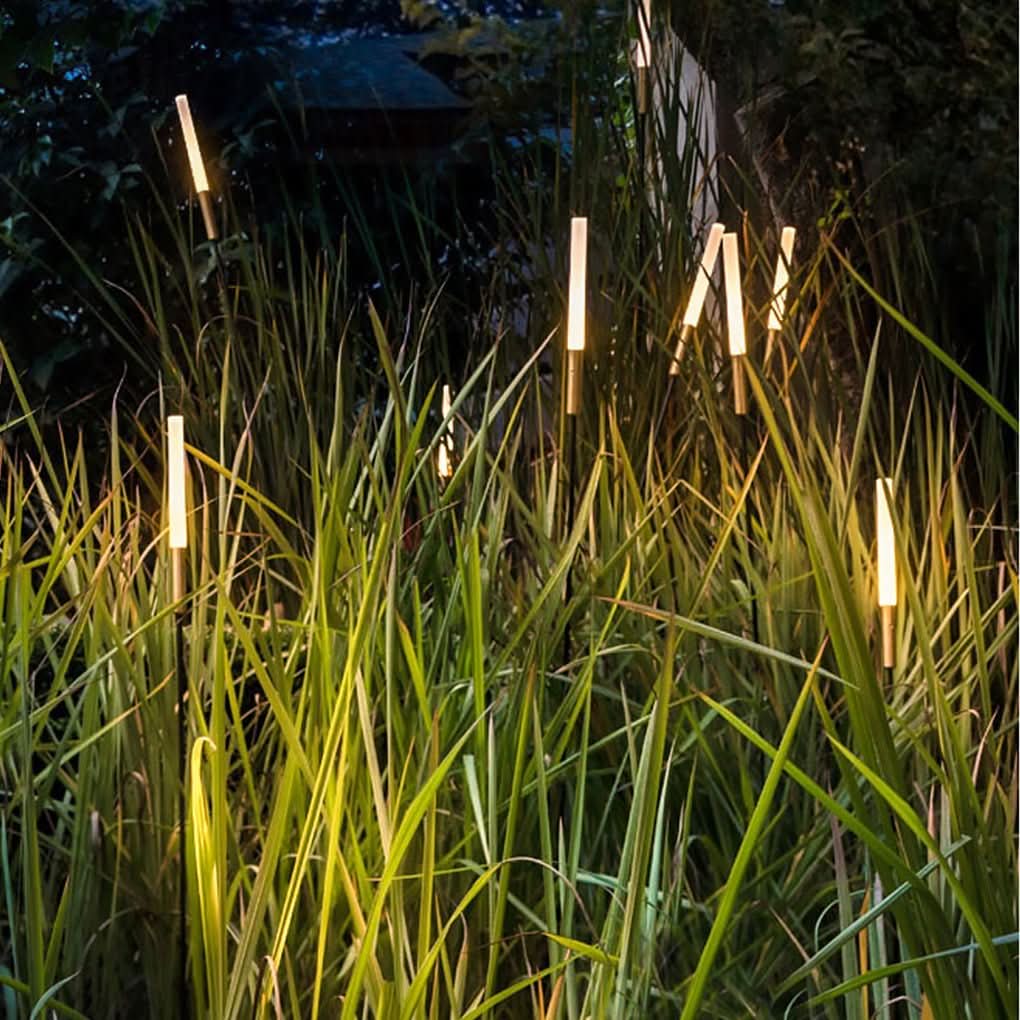 Solar Reed Lamps - LuminaGlow Garden Lighting Solutions