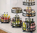 Rotating Storage Rack - LuxeTwist 360° Organizer