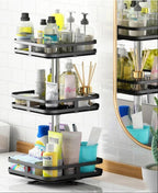 Rotating Storage Rack - LuxeTwist 360° Organizer