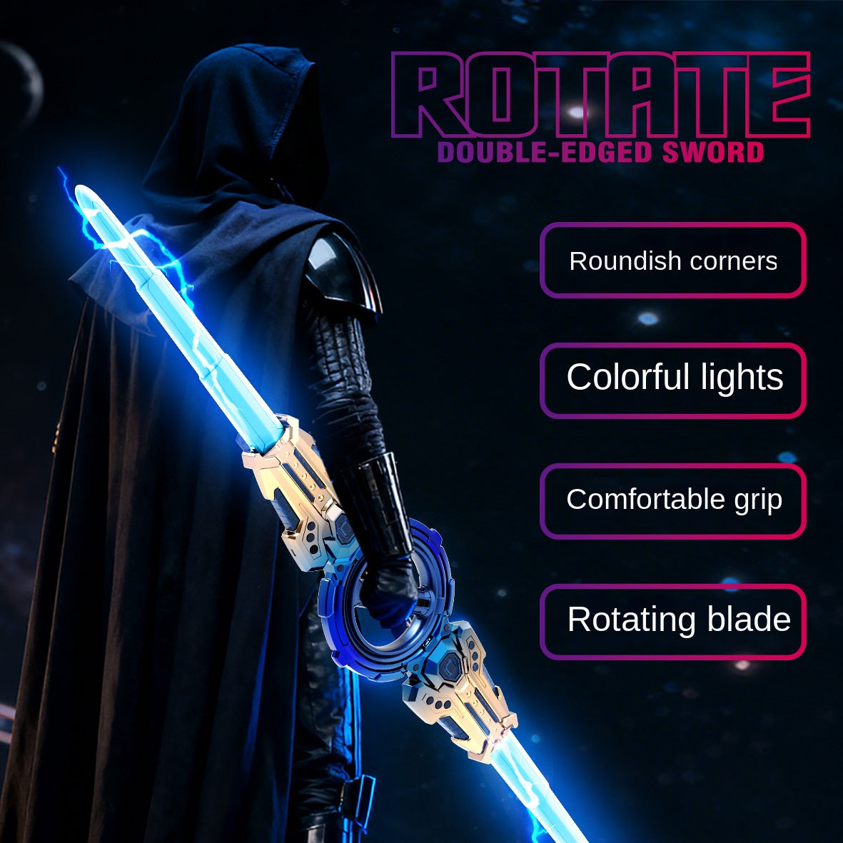 Double-Edge Lightsaber - LuminaCraft™