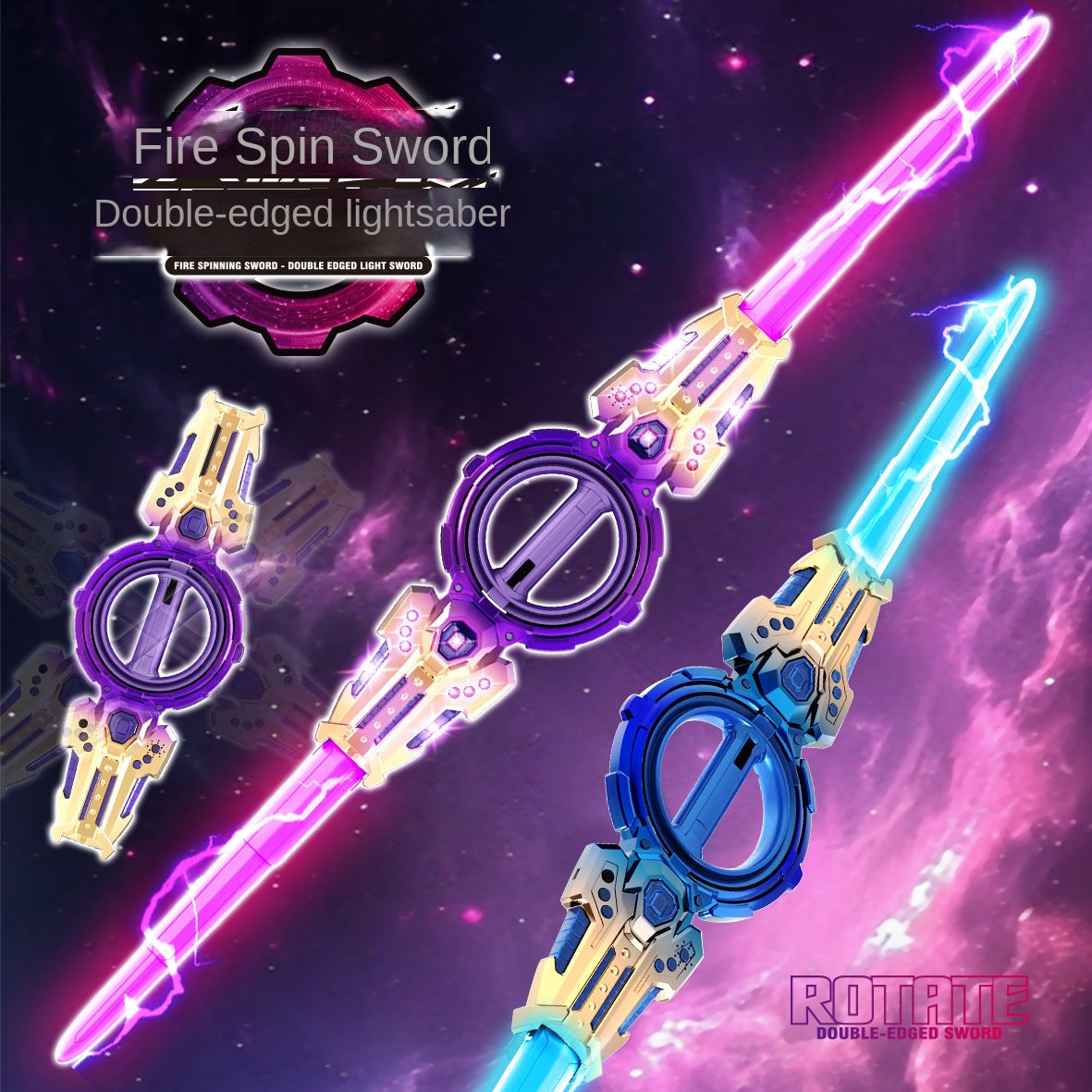 Double-Edge Lightsaber - LuminaCraft™