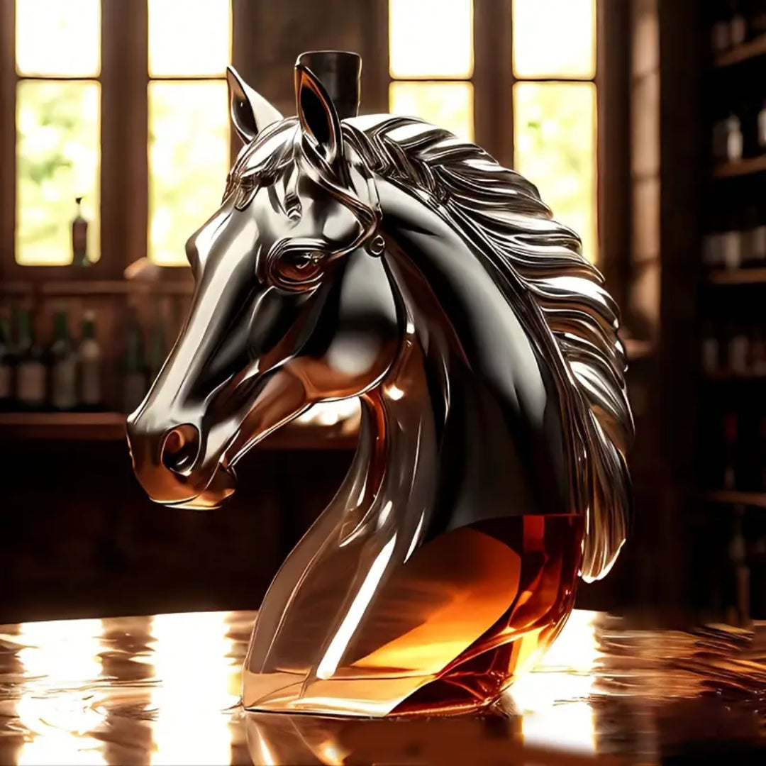 Equestrian Elegance™ - Stallion Spirit Horse Decanter