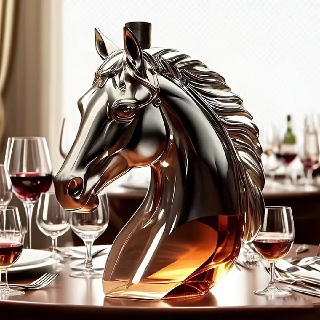 Equestrian Elegance™ - Stallion Spirit Horse Decanter