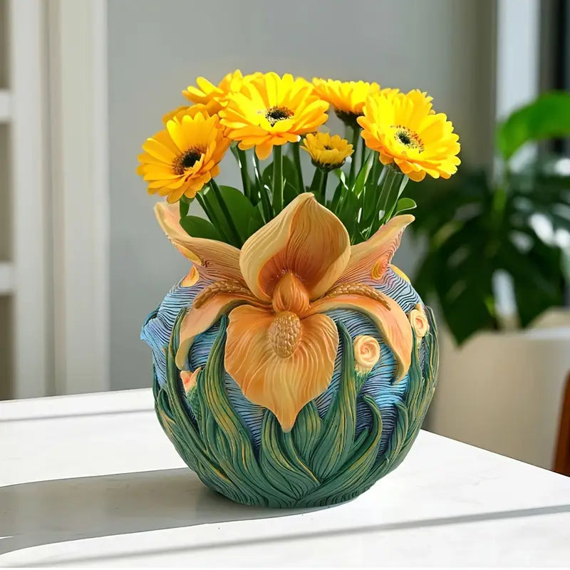 Van Gogh Vase - Artistry by Celestial Creations