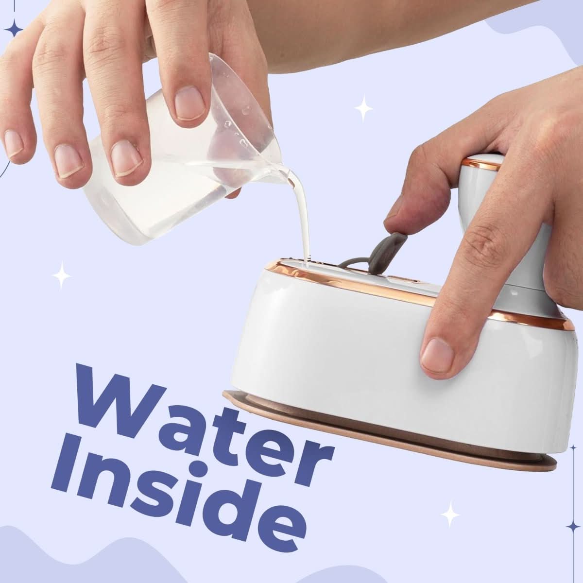 Wrinkle-Free Travel Steamer - LuxeSteam